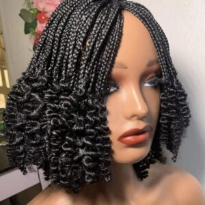 Synthetic braided wigs